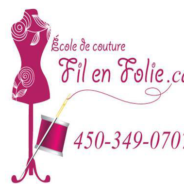 École De Couture Fil En Folie - Logo