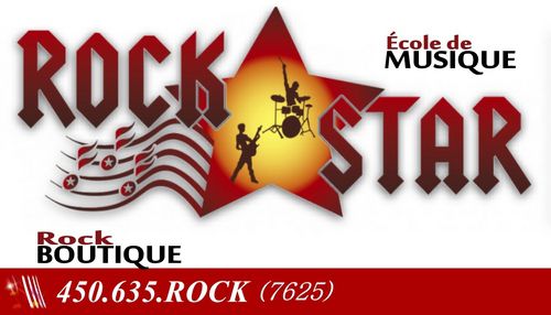 École de Musique Rock Star - Logo