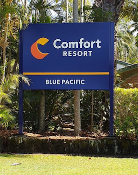 Comfort Resort Blue Pacific - Logo