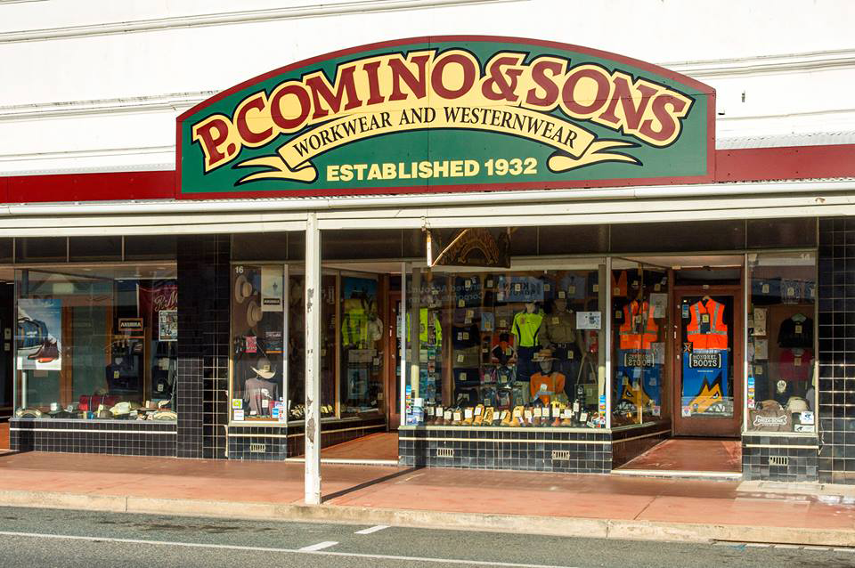 Comino P & Sons-Workwear & Western Wear - Logo