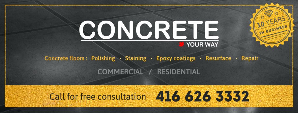 Concrete Your Way Inc - Logo