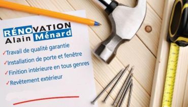 Construction Rénovation Ménard - Logo
