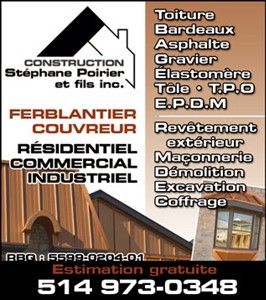 Construction Stéphane Poirier et Fils Inc - Logo