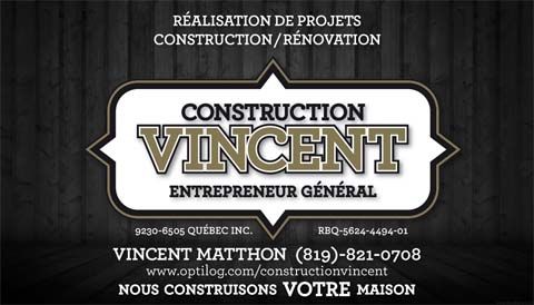 Construction Vincent - Logo