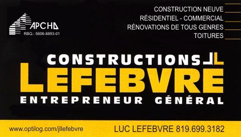 Constructions JL Lefebvre Inc - Logo