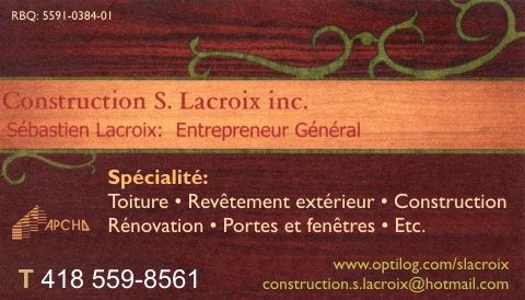 Construction S Lacroix - Logo
