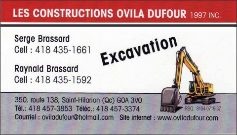 Constructions Ovila Dufour (1997) Inc - Logo