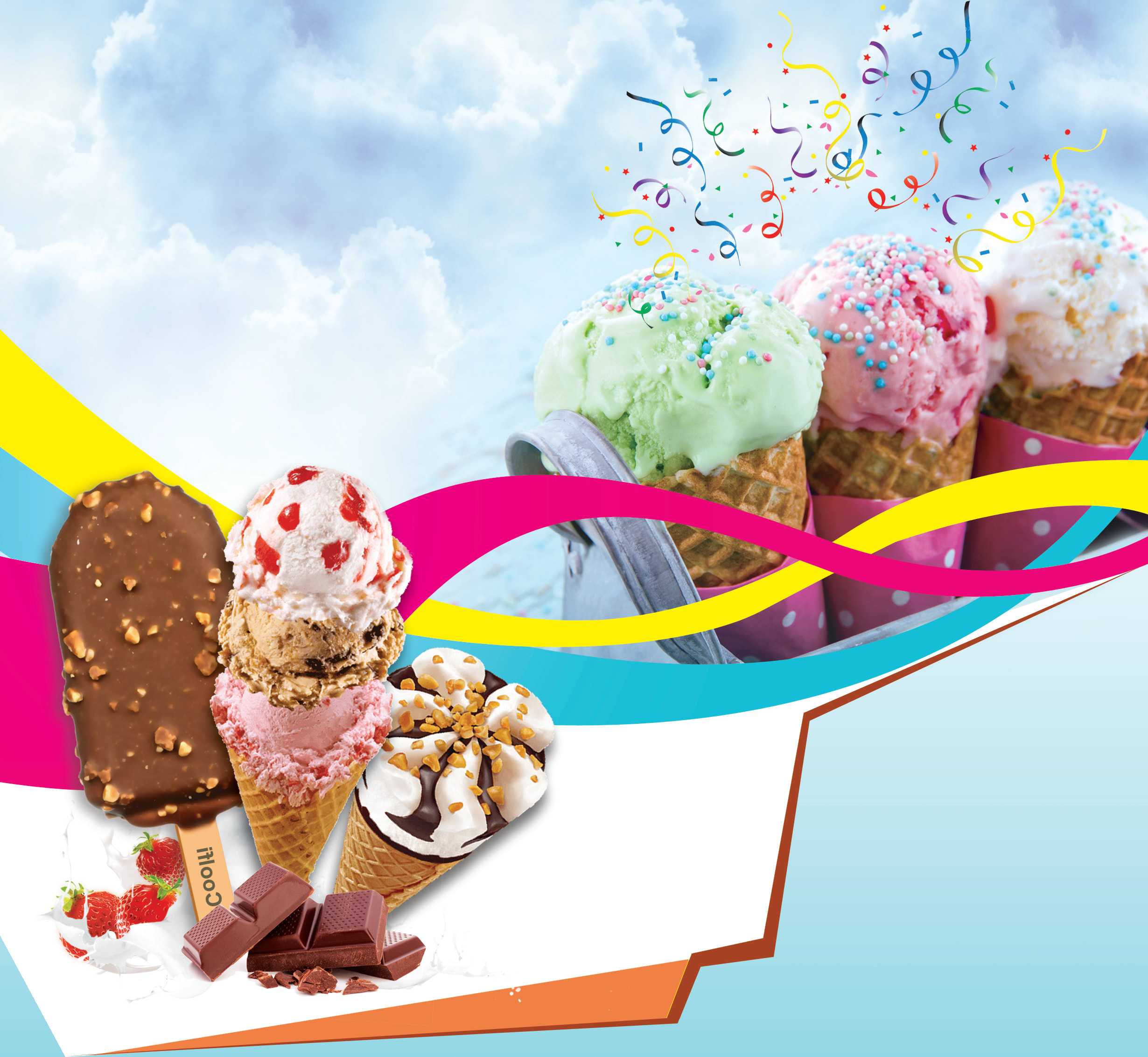 Coolfi Icecream - Logo
