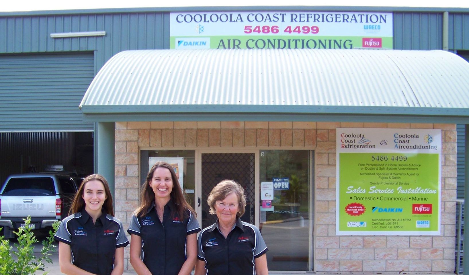 Cooloola Coast Refrigeration & Airconditioning - Logo