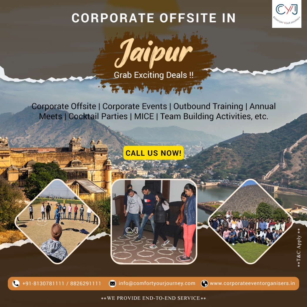 Corporate Offsite in Jaipur - Cover photo