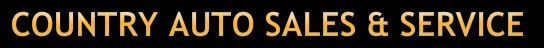 Country Auto Sales And Service - Logo