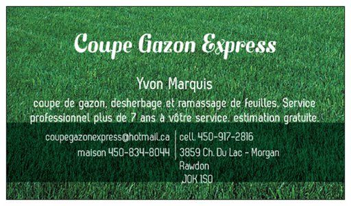 COUPE GAZON EXPRESS - Logo