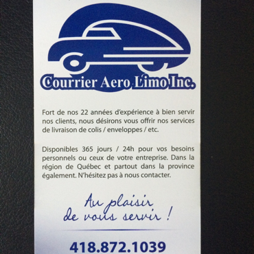 Courrier Aero Limo - Logo