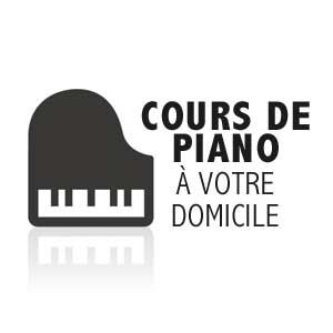 Cours de piano à votre domicile - Logo