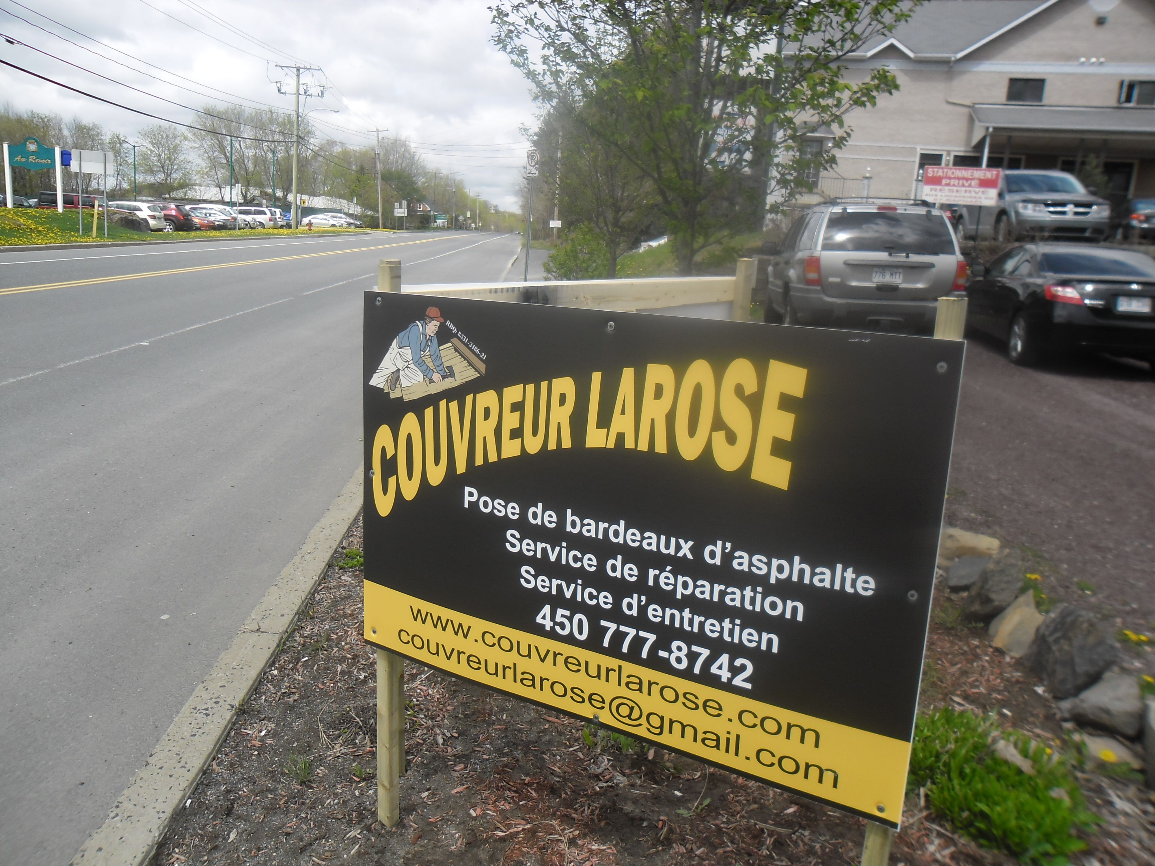 Couvreur Larose - Logo