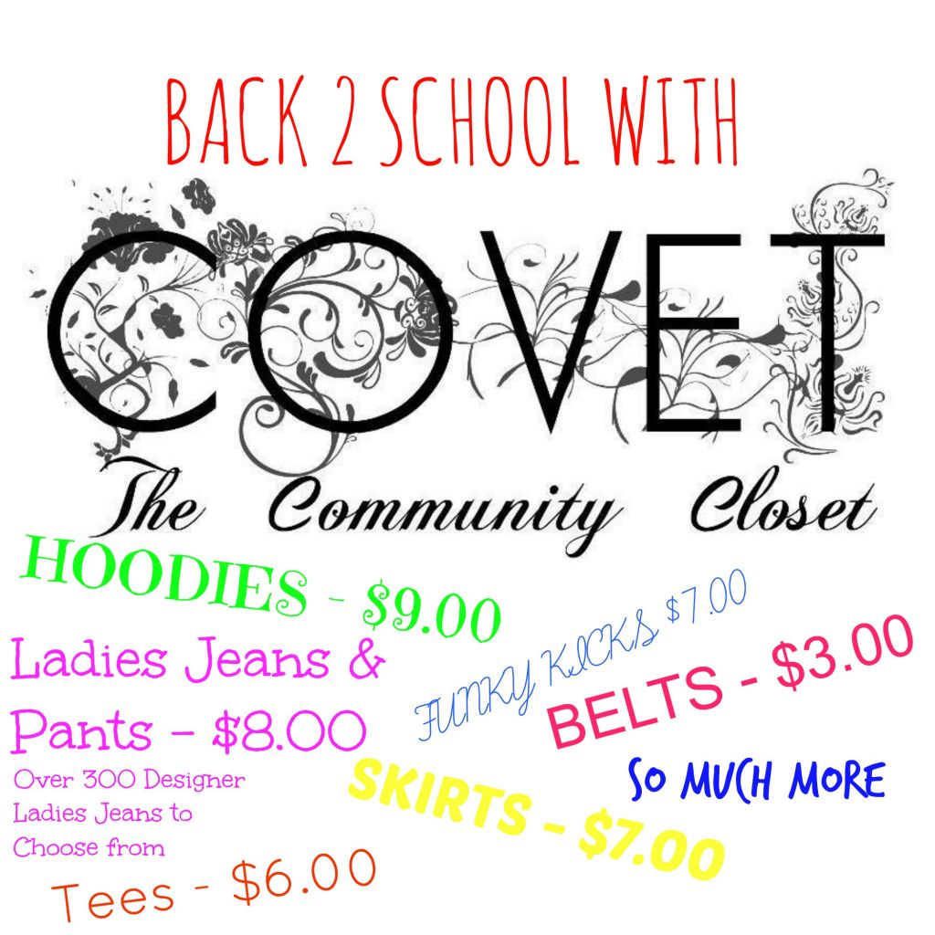 Covet - The Community Closet - Logo