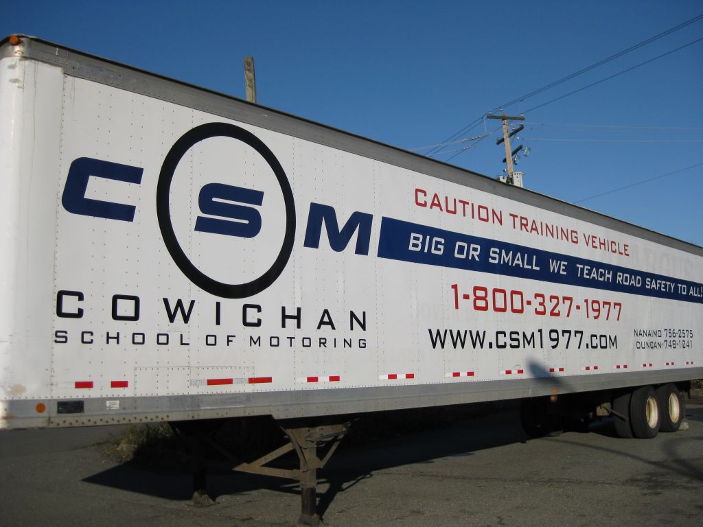 Cowichan School Of Motoring Inc - Logo