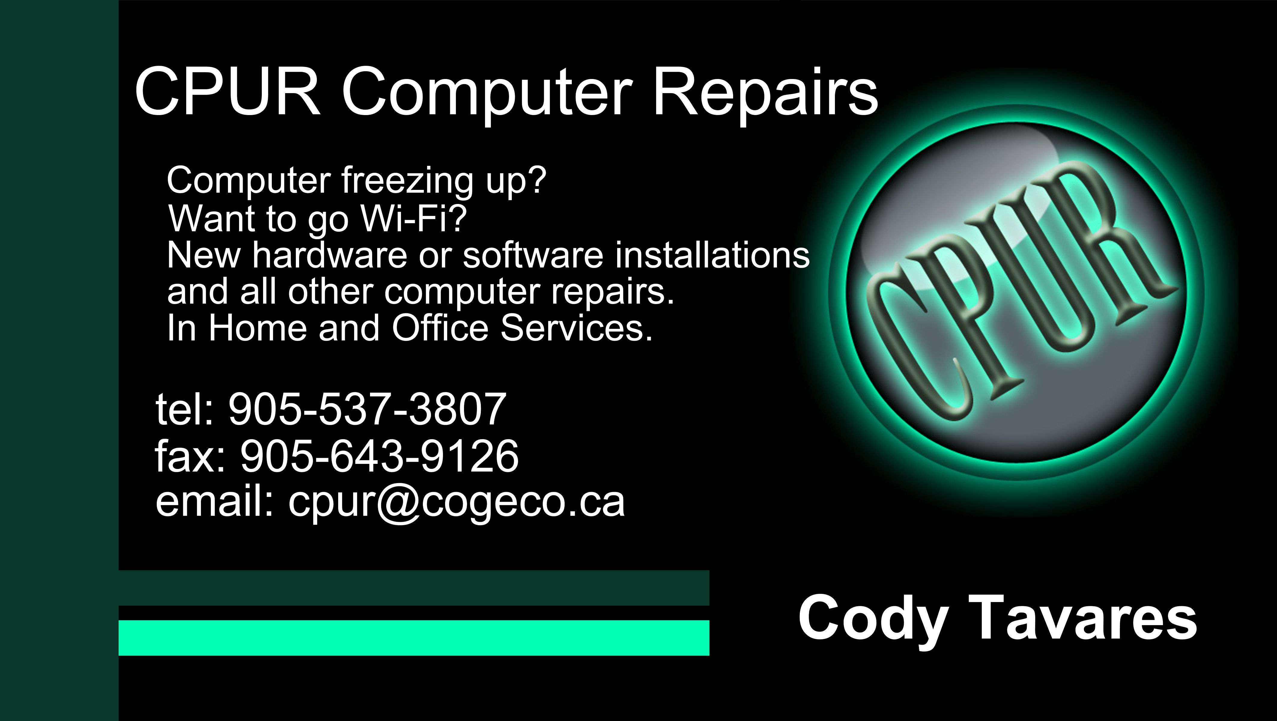 CPUR Computer Repairs - Logo