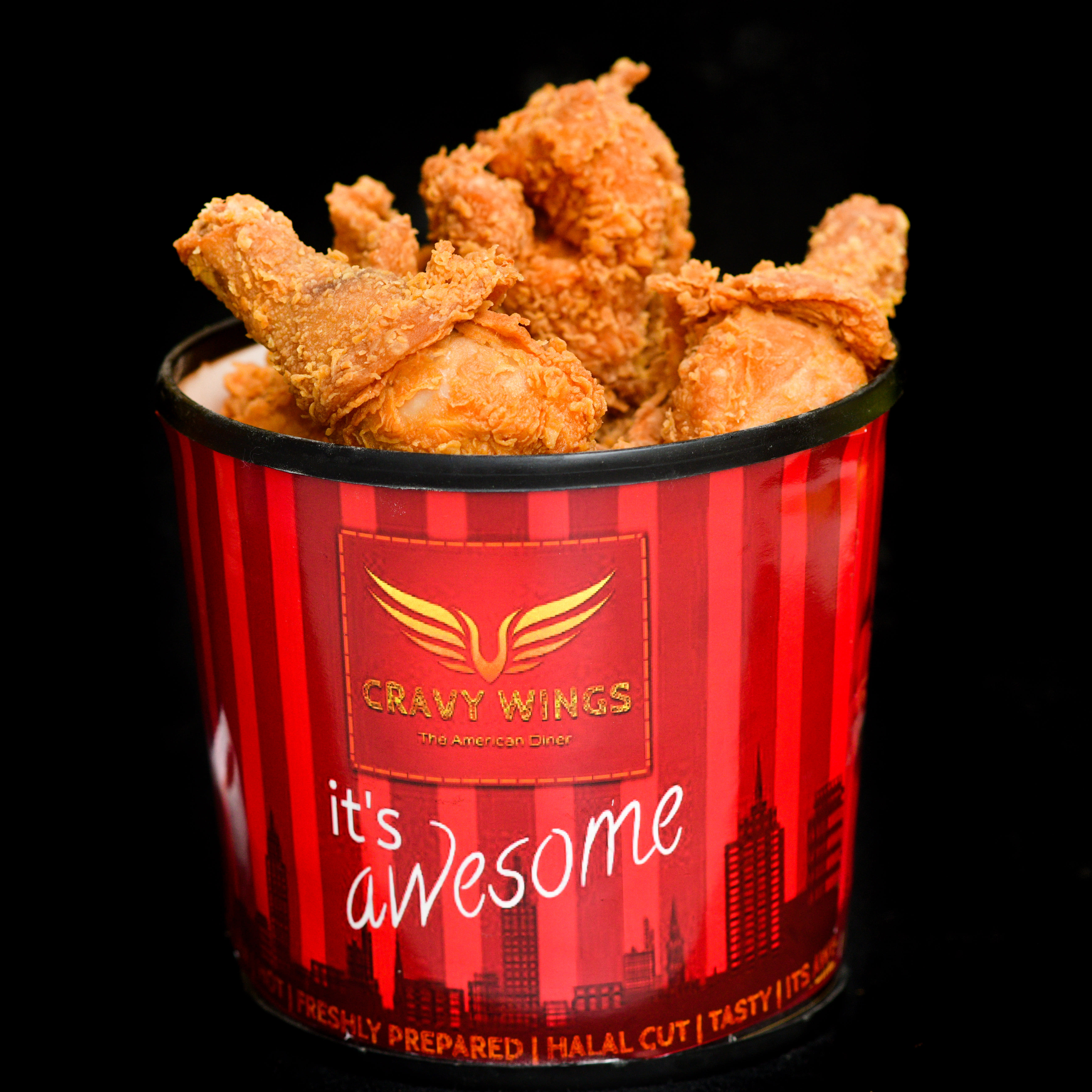 Cravy Wings - the american diner - Logo