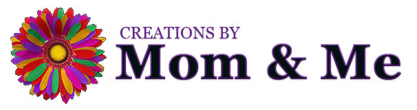 Creations by Mom &a; Me - Logo