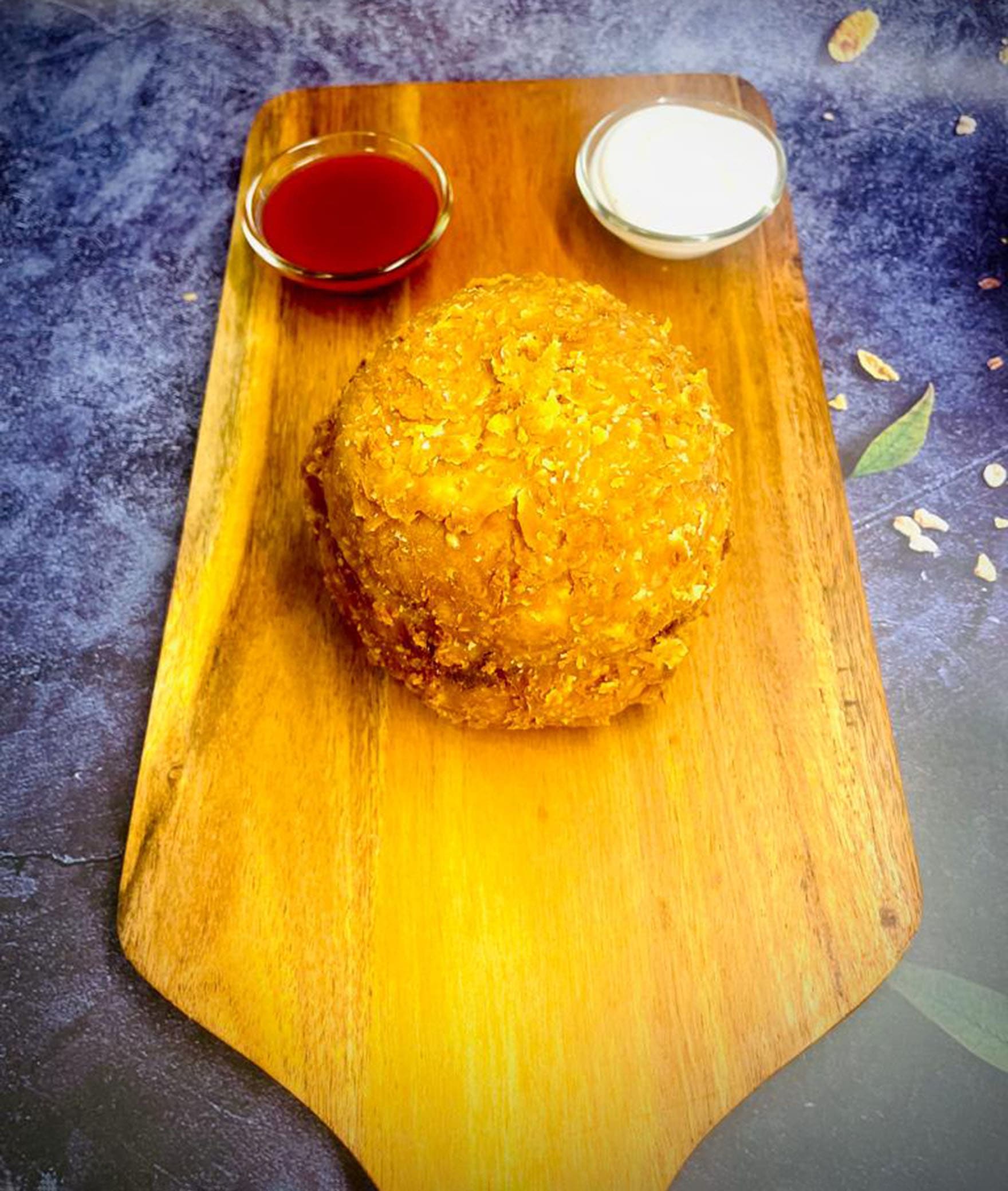 Crispy Fried Burger - Logo