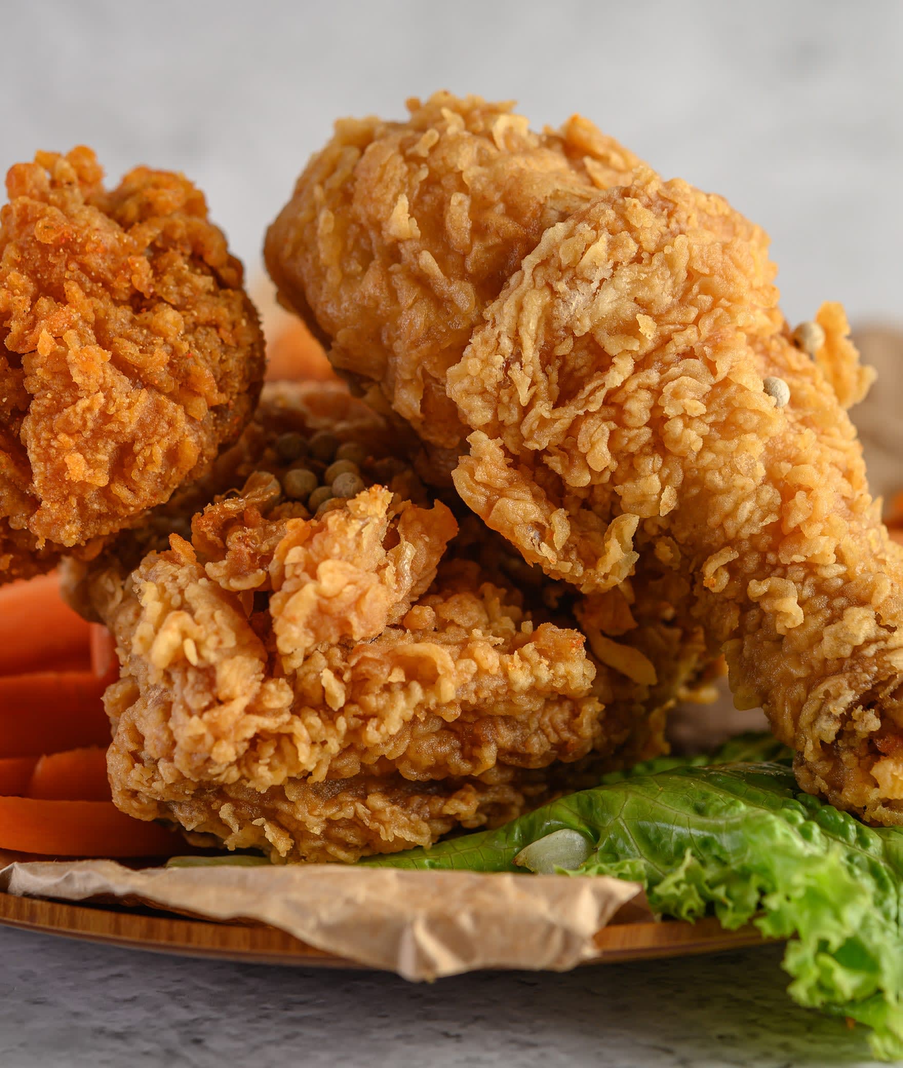 Crispy fried king - Logo