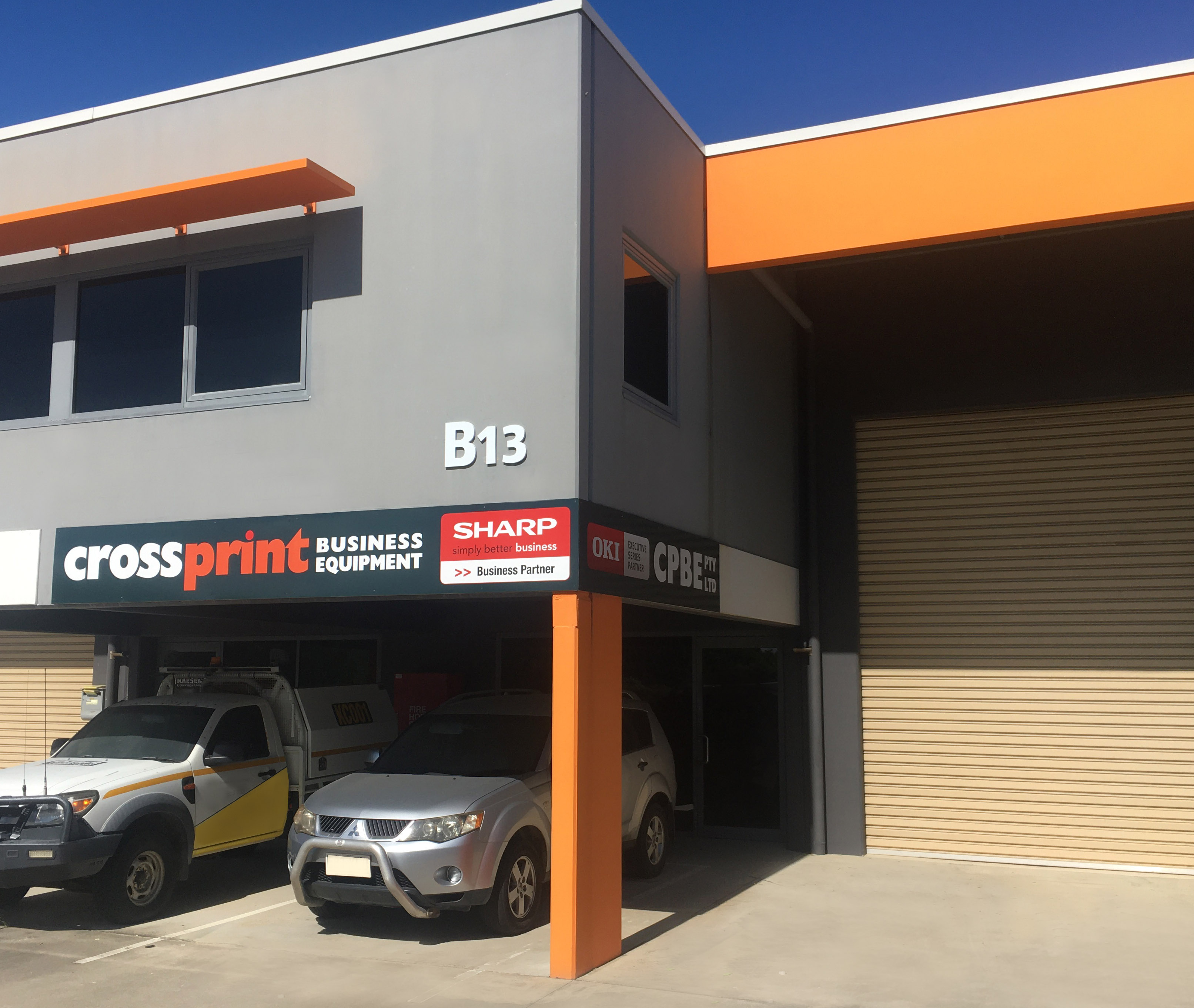 CrossPrint Business Equipment - Logo