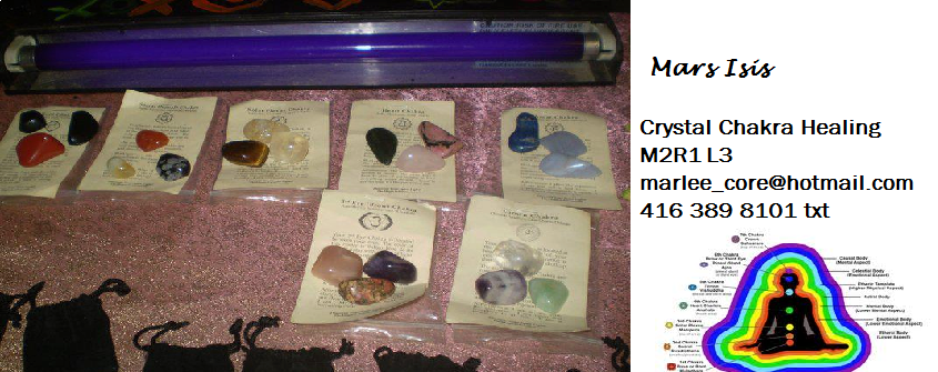 Crystal Chakra Healing Toronto with Marz - Cover photo