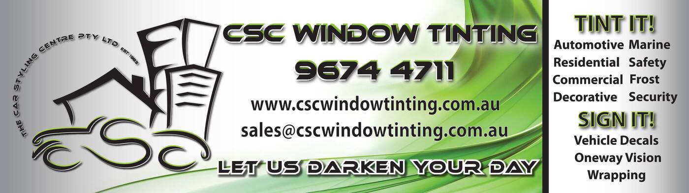 CSC Window Tinting - Cover photo