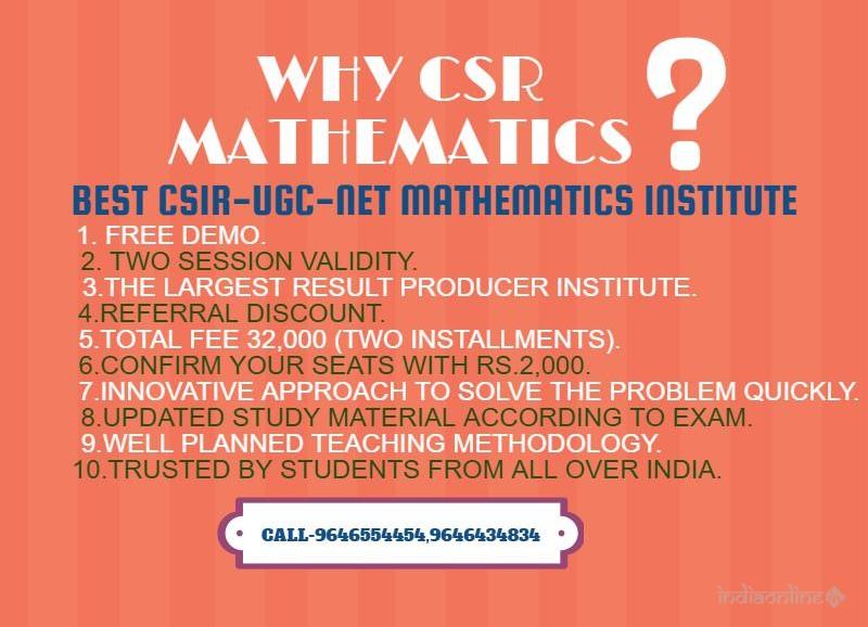 Csr Mathematics - Cover photo