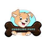 Cuddling Puppies - Logo