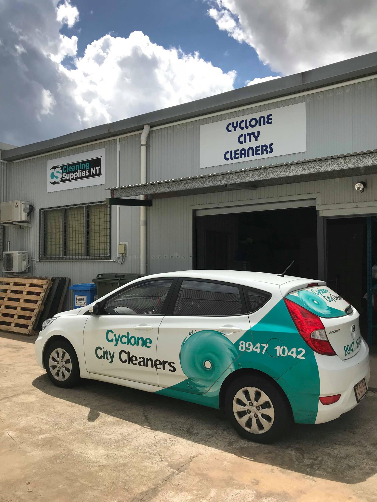 Cyclone City Cleaners - Logo