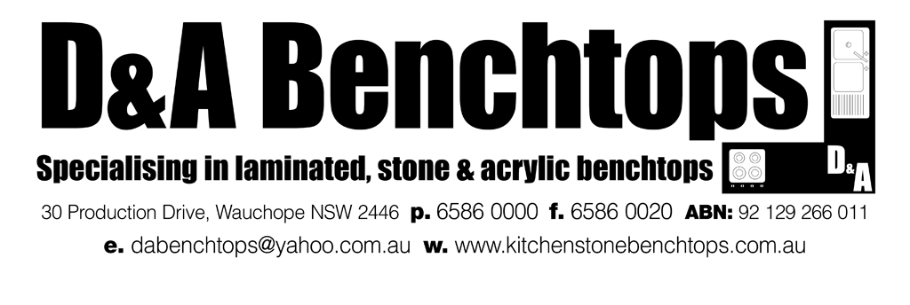 D & A Benchtops - Logo