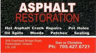 D&a;C Paving and Asphalt Restoration - Logo