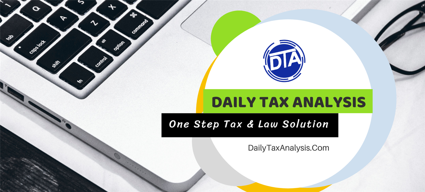 Dailytaxanalysis - Cover photo