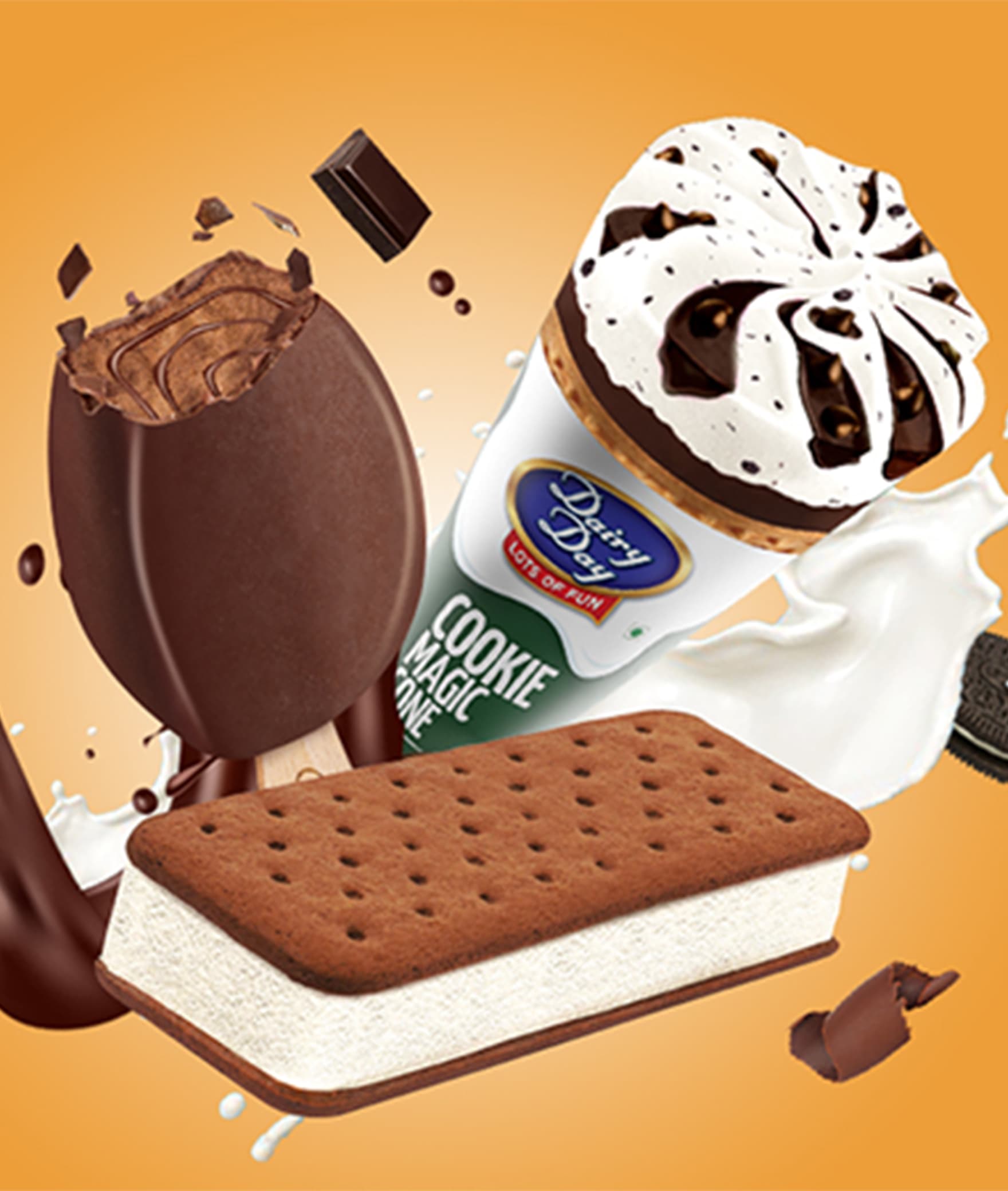 Dairy Day Ice Creams - Logo