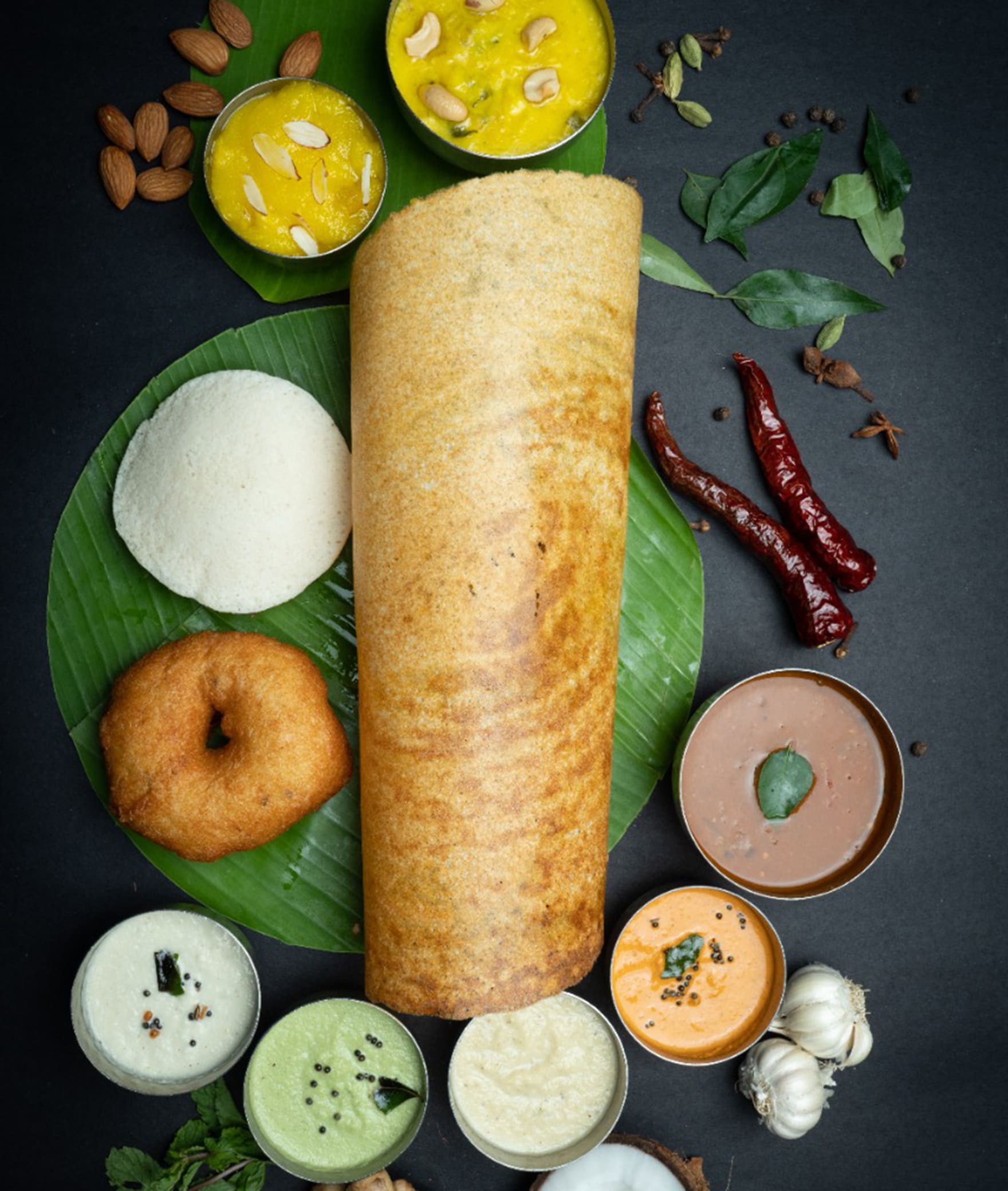 Dakshinam ( A flavour of South india) - Logo