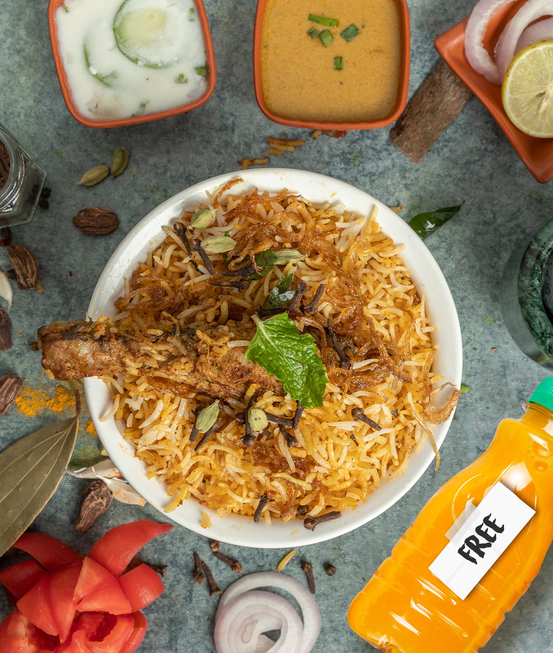 Dande's Hyderabad Biryani - Logo