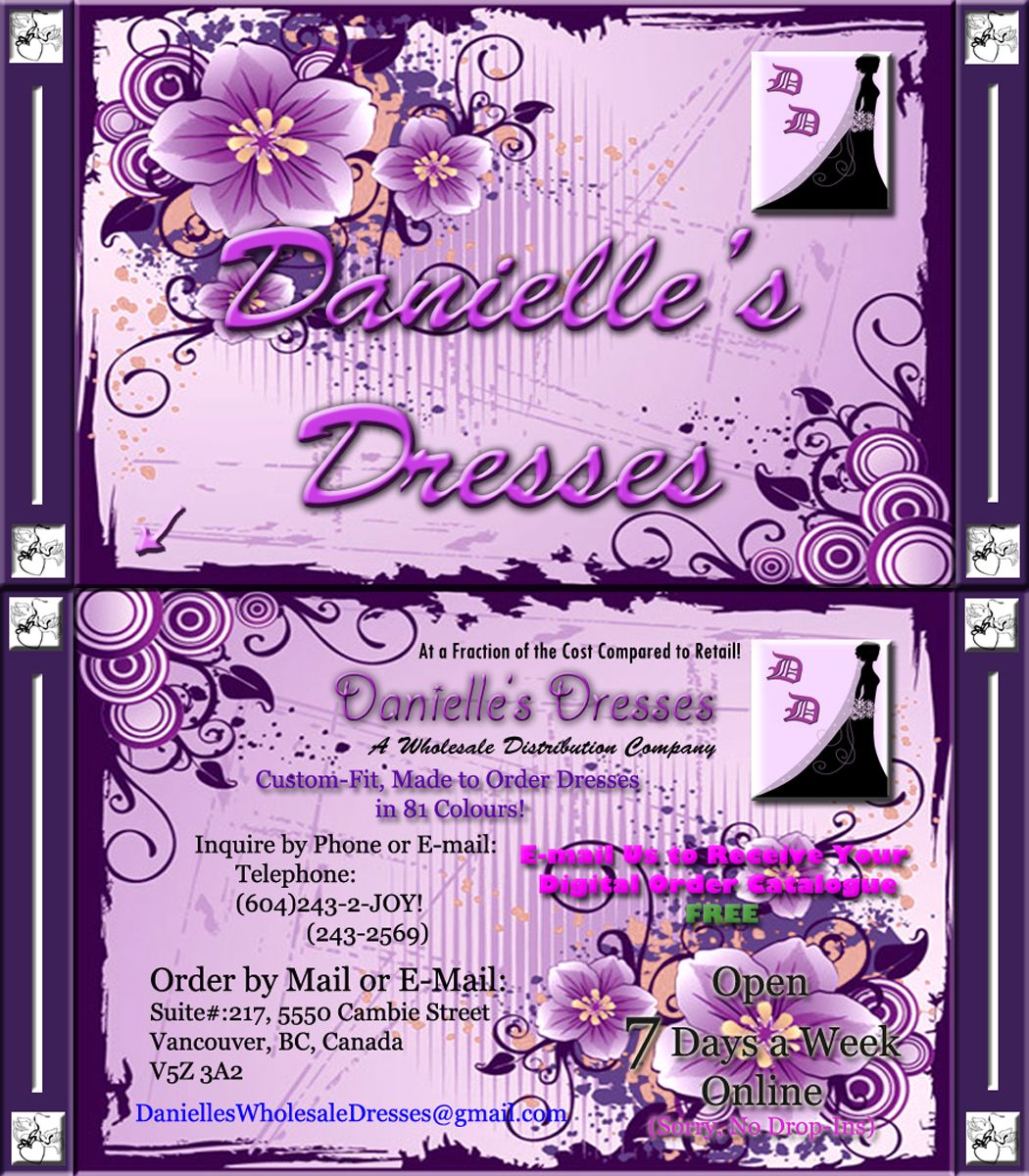 Danielle&s;s Wholesale Wedding Dresses - Logo