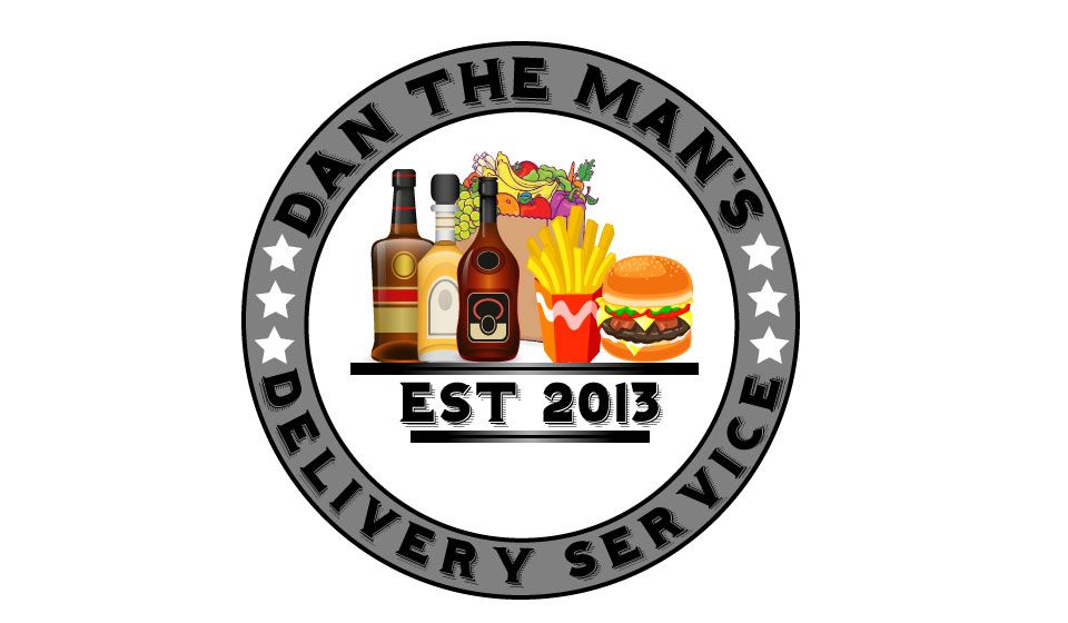 Dan The Man&s;s delivery Service - Logo