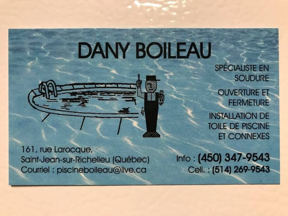 Dany Boileau Services de Piscines - Logo