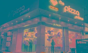 DA Pizza Palace - Logo