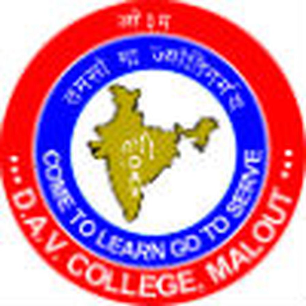 D.A.V. College (DAVC), Malout - Logo