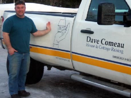 Dave Comeau House and Cottage Raising - Cover photo