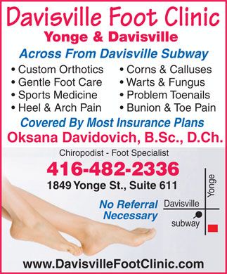 Davisville Foot Clinic - Logo