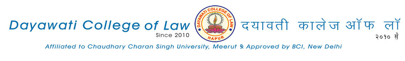 Dayawati College of Law (DCL) - Logo