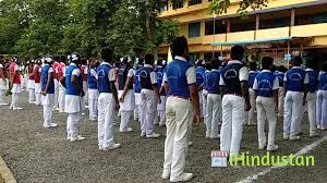 Deepthi English Medium High School - Logo