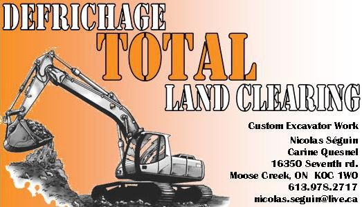 Defrichage Total Land Clearing - Logo