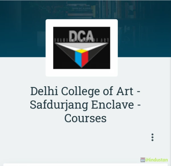 Delhi College of Art - Safdurjang Enclave - Courses - Logo