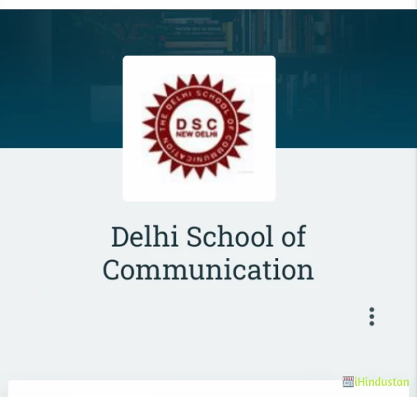 Delhi School of Communicationmore_ve - Logo